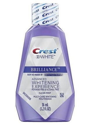 Ополаскиватель для полости рта с отбеливающим эффектом crest 3d white brilliance