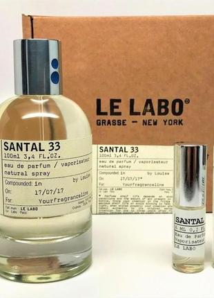 Le labo santal 33💥original 1,5 мл розпив аромату затест1 фото