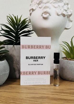 Оригінал пробник парфум парфумована вода burberry her elixir de parfum оригинал парфюм парфюмированая вода1 фото