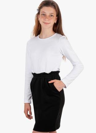 Юбка юбка высокая посадка школьная