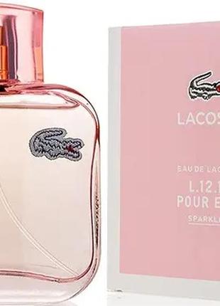 Lacoste eau de lacoste l.12.12 pour elle sparkling жіноча туалетна вода1 фото