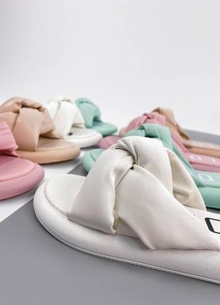 Шлепанцы дутики шлепанцы платформа сланцы сабо шлепки