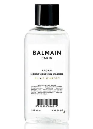 Аргановий зволожуючий еліксир balmain hair paris couture argan elixir1 фото