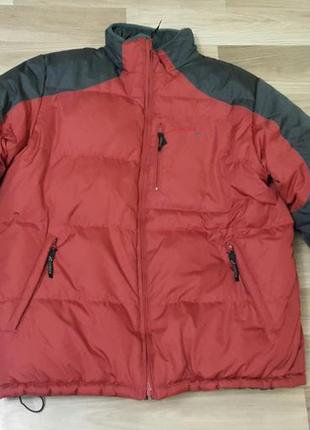 Зимова куртка пуховик двостороння 52-54 розміру