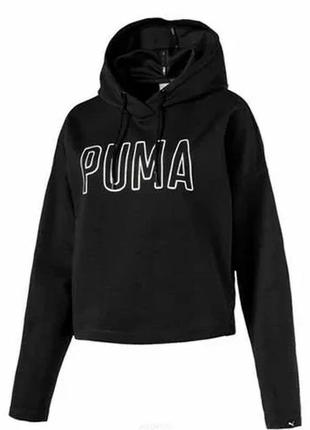 Худи,кофта, черное худи от puma