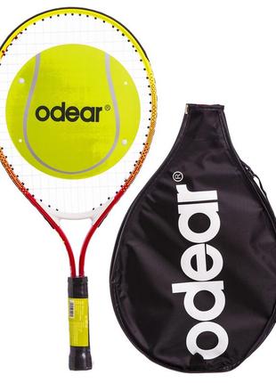 Дитяча ракетка (6-7 років) для великого тенісу в чохлі odear bt-5508-21