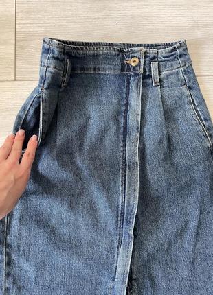 Трендовая джинсовая юбка зара3 фото