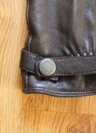Мужские классические кожаные перчатки roy robson4 фото