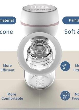 Молокоотсос электронный, портативный, для кормления грудью, бутылка для грудного вскармливания