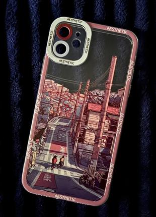 Чохол iphone 11 з принтом японські вулиці