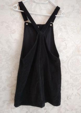 Вельветовий сарафан topshop.3 фото