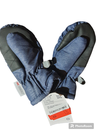 Перчатки для мальчика c&amp;а на утеплителе thinsulate 3м.2 фото