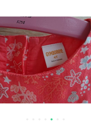 Платье gymboree хлопок 4г платье хлопок3 фото