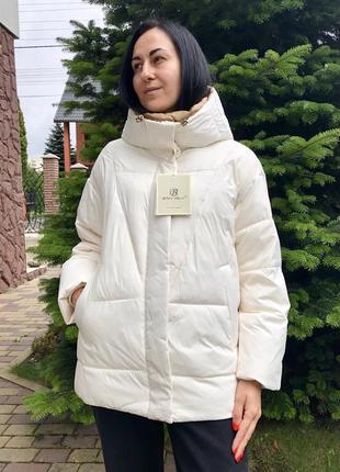 Нова колекція! куртка зимова натуральний пух xs-l