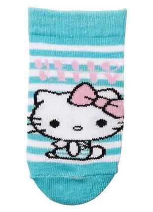 Набір короткі шкарпетки disney hello kitty р. 23-263 фото