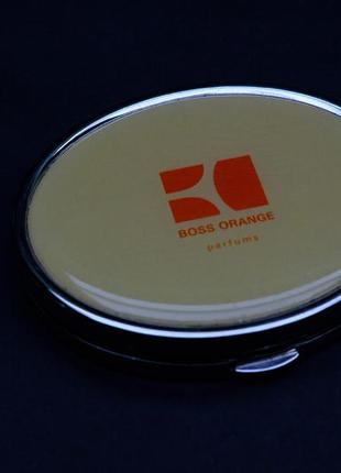 Стильный брендовый аксессуар люстерко зеркальце косметичка hugo boss