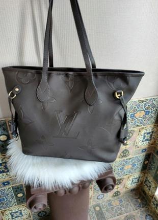 Женская большая сумка объемная шоппер модная