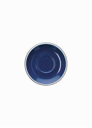 Блюдце для чашки 80 мл tognana albergo 12 см blue