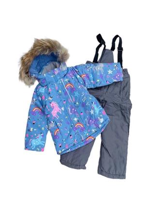 Зимовий костюм для дівчинки lassye н23-036