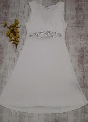 Нарядное белое платье5 фото