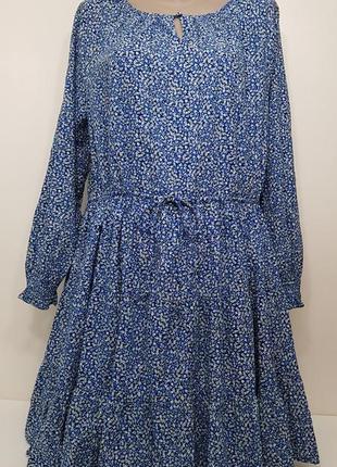 Изумительное хлопковое платье marks&spenser 4