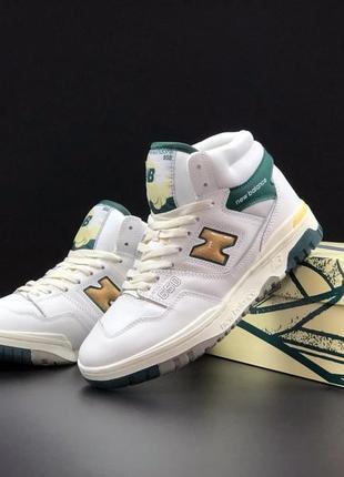 Осенние кроссовки new balance 650 мужские / спортивные кроссовки для города и активного отдыха / кожаные мужские кроссовки4 фото