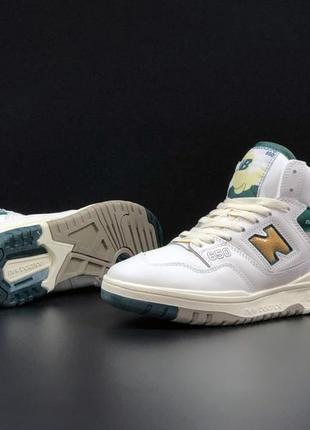 Осенние кроссовки new balance 650 мужские / спортивные кроссовки для города и активного отдыха / кожаные мужские кроссовки5 фото