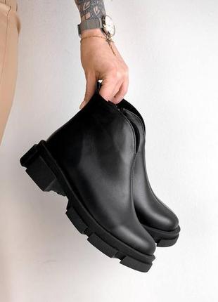 36-41 рр челси, ботинки натуральная замша/кожа деми/зима