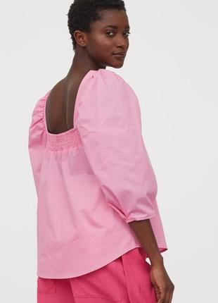 Блуза рожева h&amp;m 4