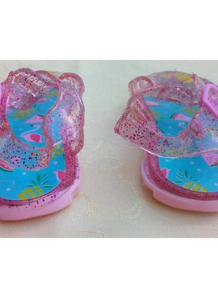 🌟 дитячі силіконові босоніжки сандалії желейки для дівчинки на 9-12 міс. код w20014 фото