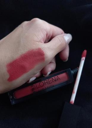 Жидкая матовая помада lorena soft matte be glam 04