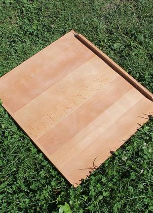 Разделочная доска для теста «бук премиум» 53×60 см средних размеров