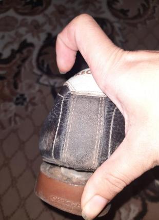 Мужские кросовки кожаные