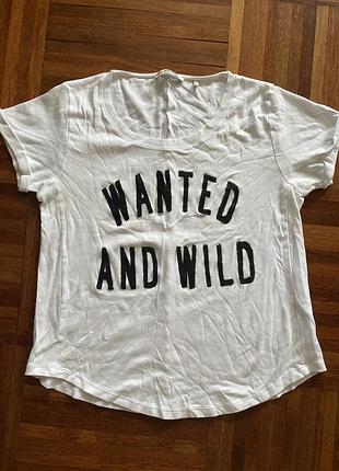 Футболка топ біла бавовняна преміум бренду rich&royal s німеччина 🇩🇪