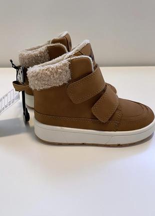 Утепленные высокие кроссовки на мальчика, хайтопы h&amp;m