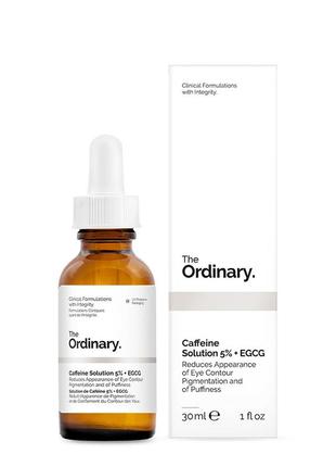 The ordinary - сироватка під очі з кофеїном і зеленим чаєм - caffeine solution 5% + egcg1 фото