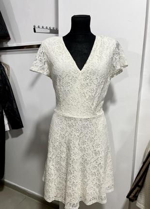 Ніжна нова сукня bershka, є в 2х розмірах vintage кружево мереживо3 фото