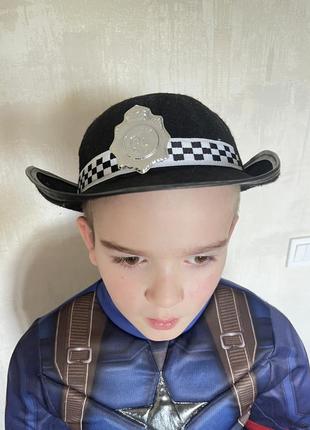 Шапка капелюх міліціонер поліцейський коп4 фото