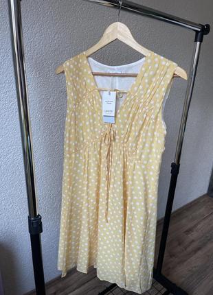 Новое летнее коттоновое платье 👗 бренда mango