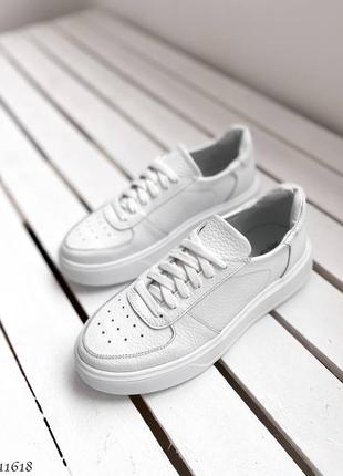 Кеди шкіряні