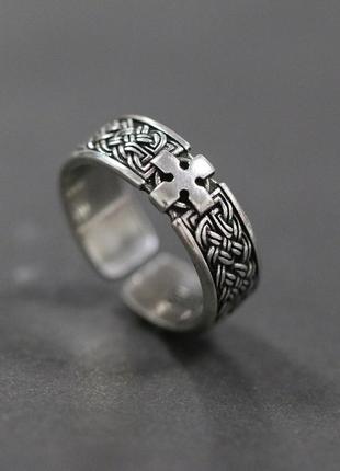 Кольцо викингов с кельтским узлом 148)1 фото