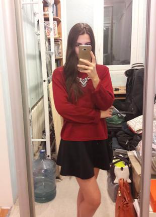 Прекрасный свитер в мелкую вязку 4