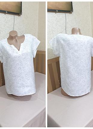 Льняна блуза. made in italy.