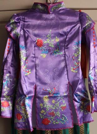 Роскошный костюм алиса в стране чудес в азиатском стиле. 7-8 лет. сша.6 фото
