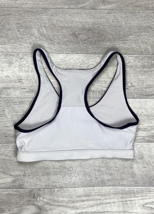 Nike fit dry топик 163 см s размер спортивный женский белый оригинал6 фото