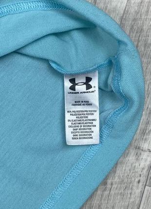 Under armour поло футболка l размер бирюзовая оригинал4 фото