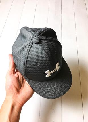 Детская серая спортивная кепка бейсболка under armour андер. детский s m 52 53 см3 фото