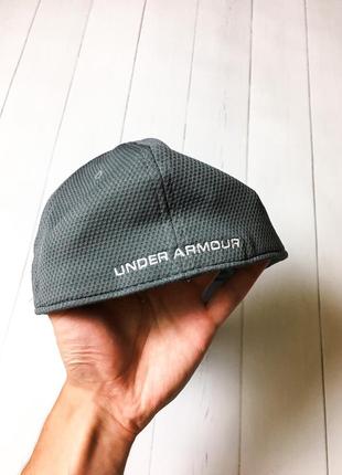 Детская серая спортивная кепка бейсболка under armour андер. детский s m 52 53 см4 фото