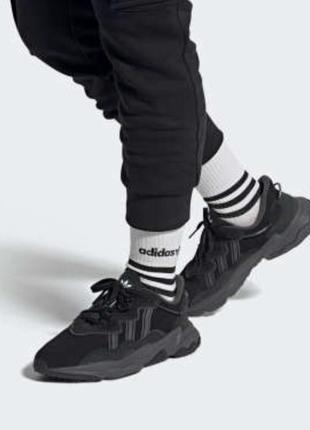 Кроссовки адедас adidas ozweego черный цвет новые 40 размер10 фото