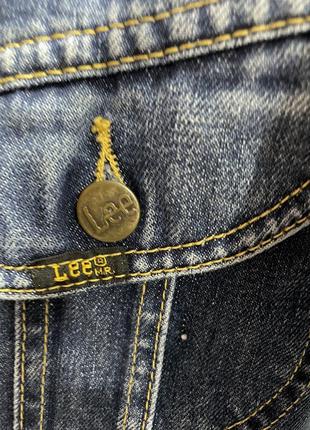 Винтажная джинсовая куртка lee, джинсовый жакет, vintage6 фото
